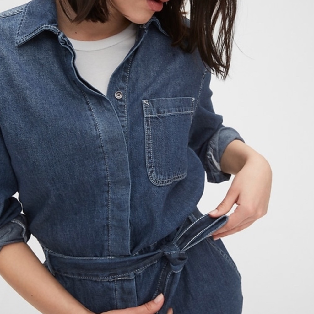 DENIM JUMPSUIT